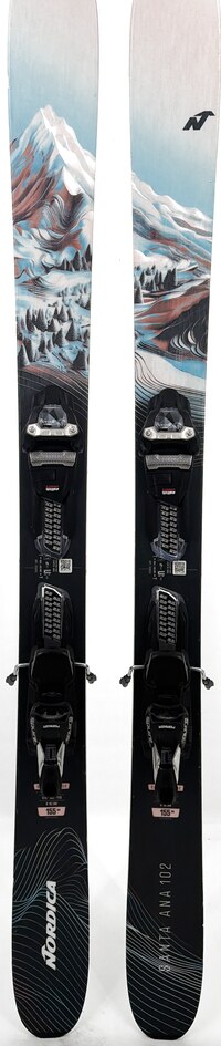 2026 Nordica Santa Ana 102 Skis Topsheets