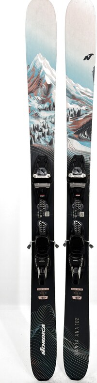 2026 Nordica Santa Ana 102 Skis Topsheets