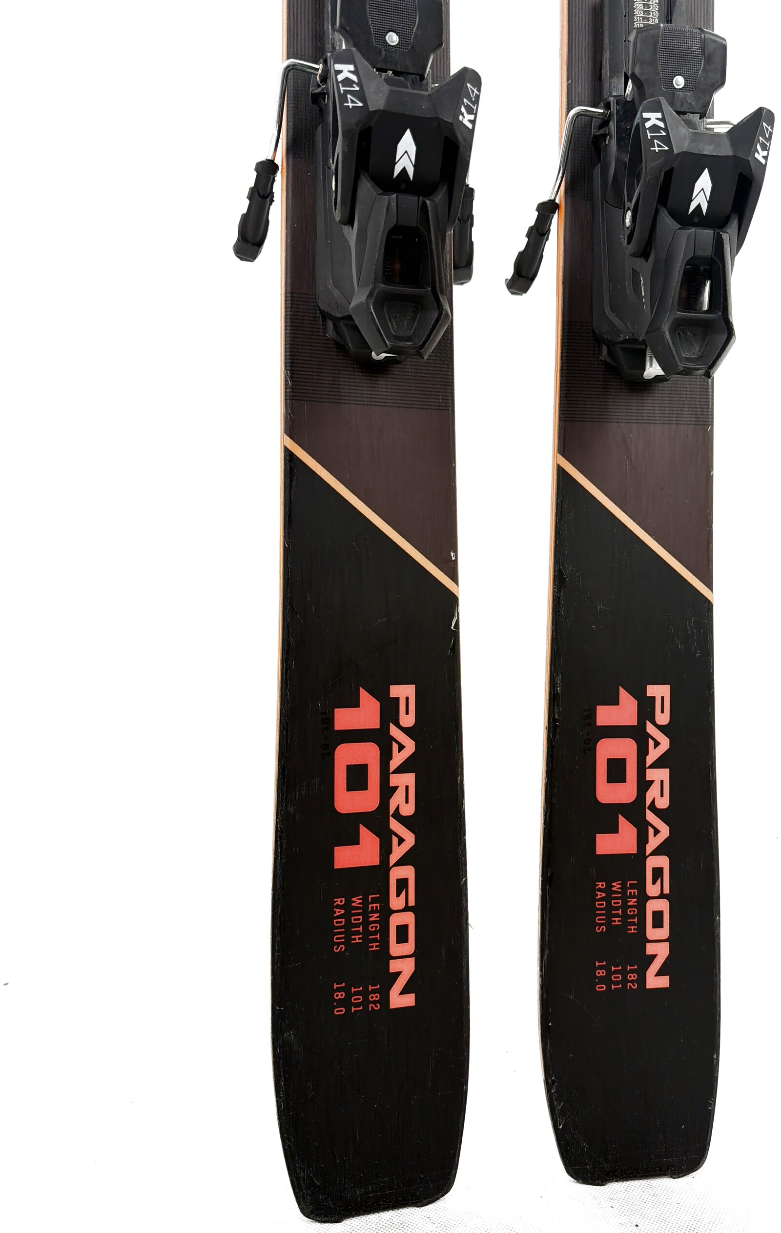 2026 Kastle Paragon 101 Skis Tail