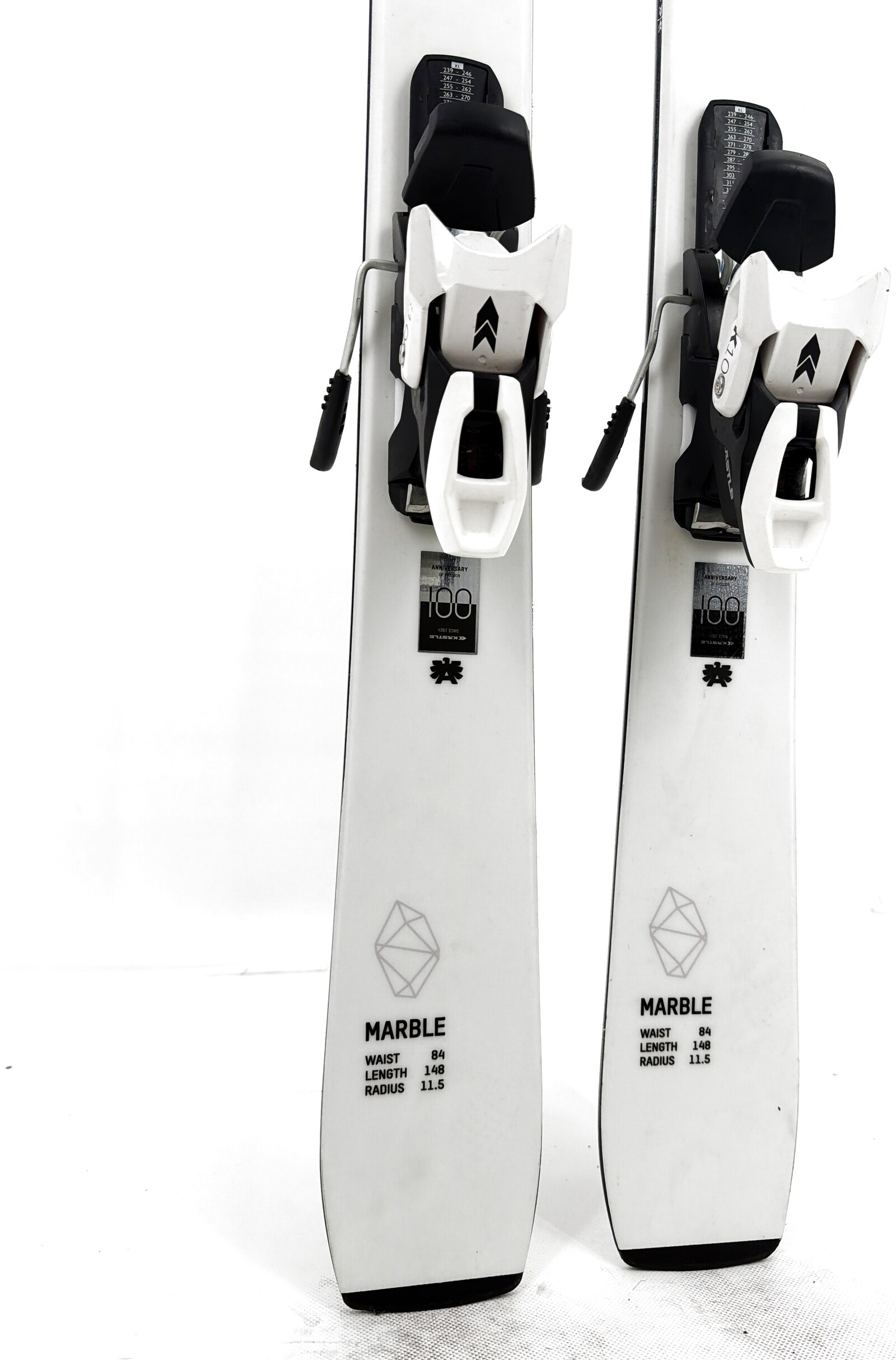 2026 Kastle Marble 84 Skis Tail