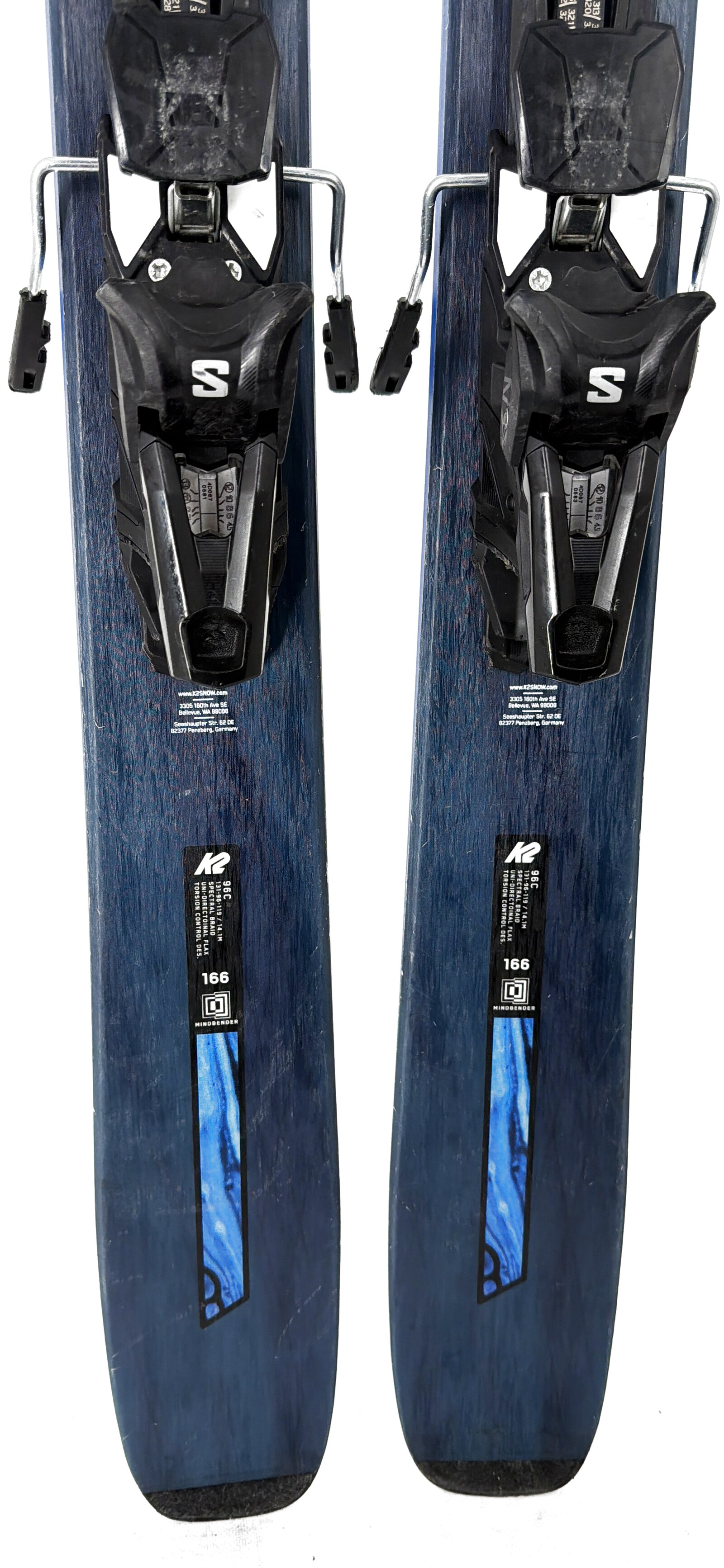 2026 K2 Mindbender 96C Skis Tail