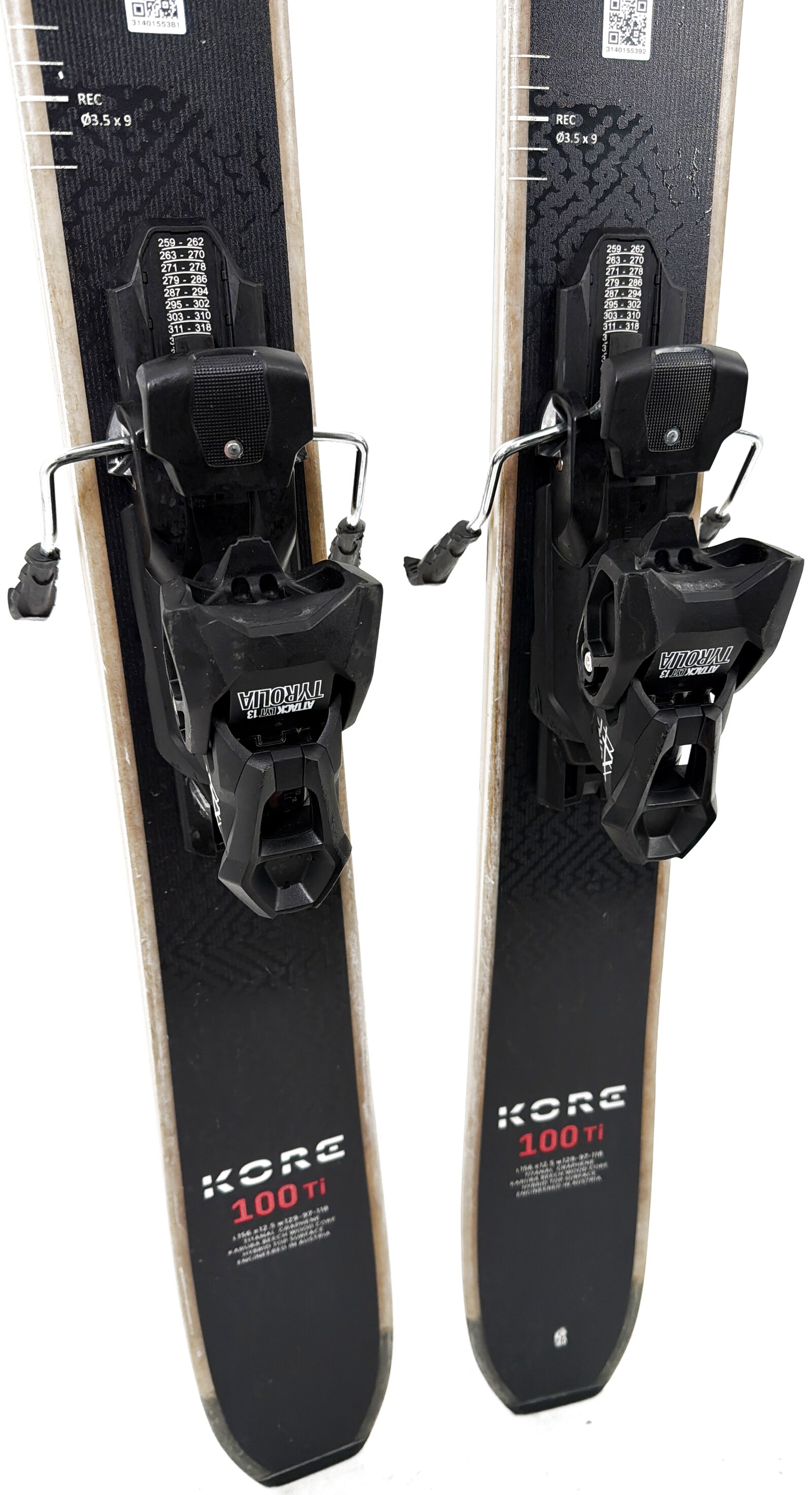 2026 Head Kore 100 Ti Skis Tail