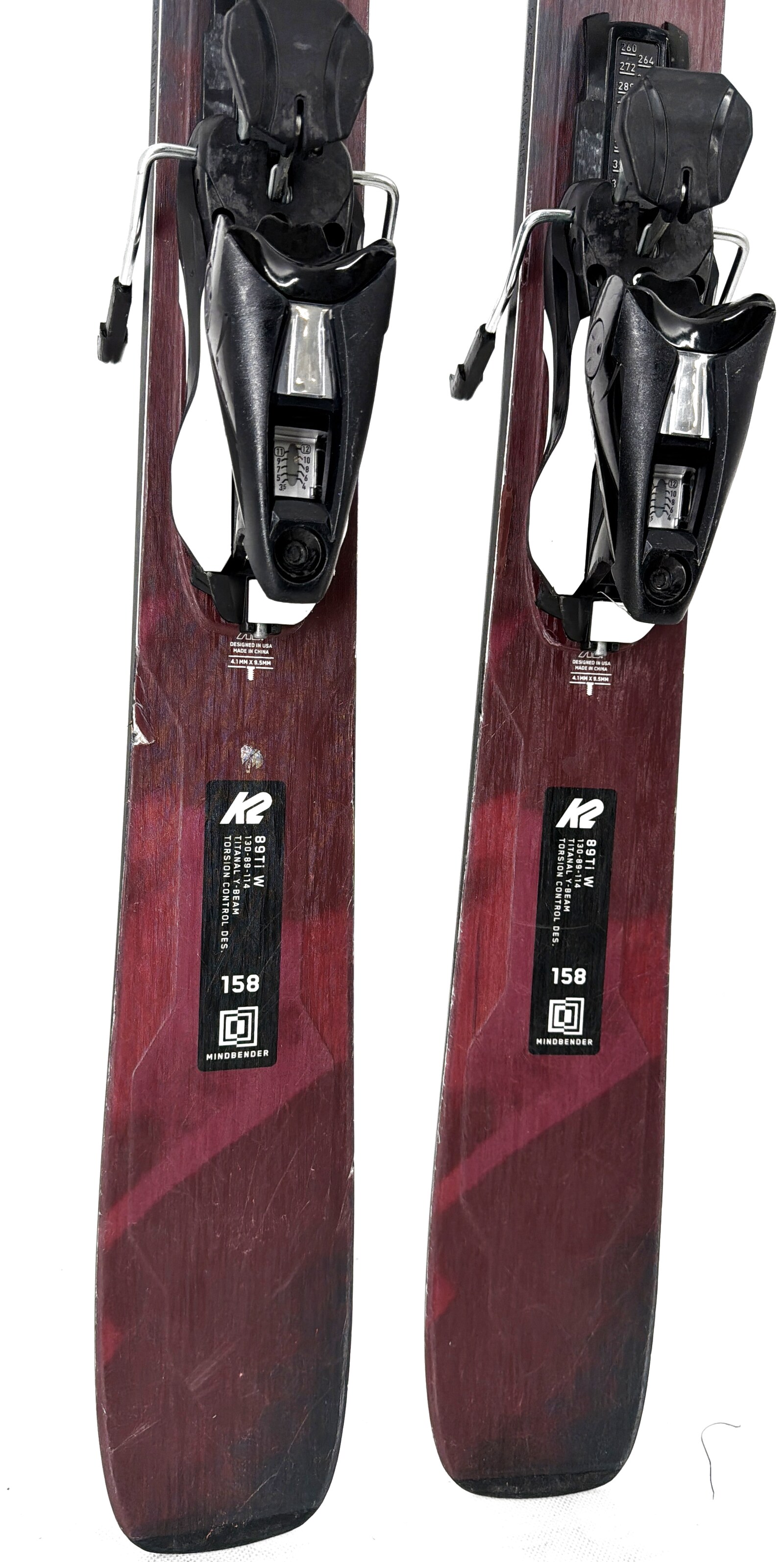 2025 K2 Mindbender 89Ti W Skis Tail