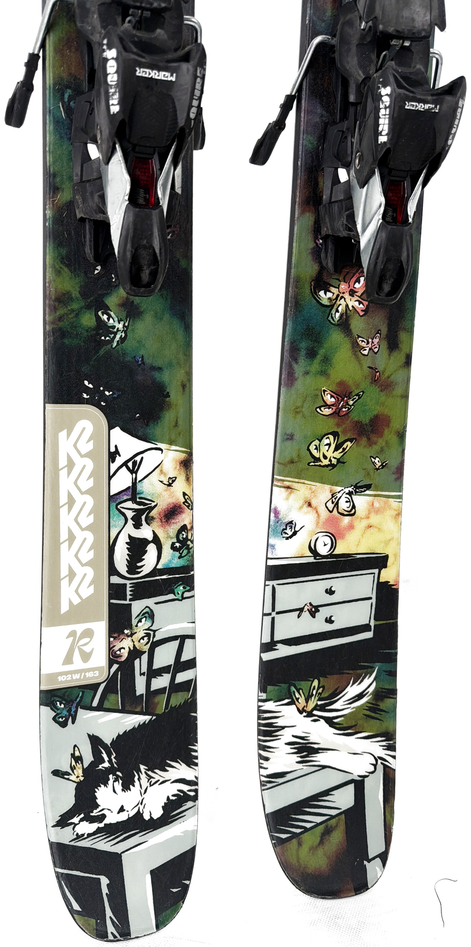 2025 K2 Reckoner 102 W Skis Tail