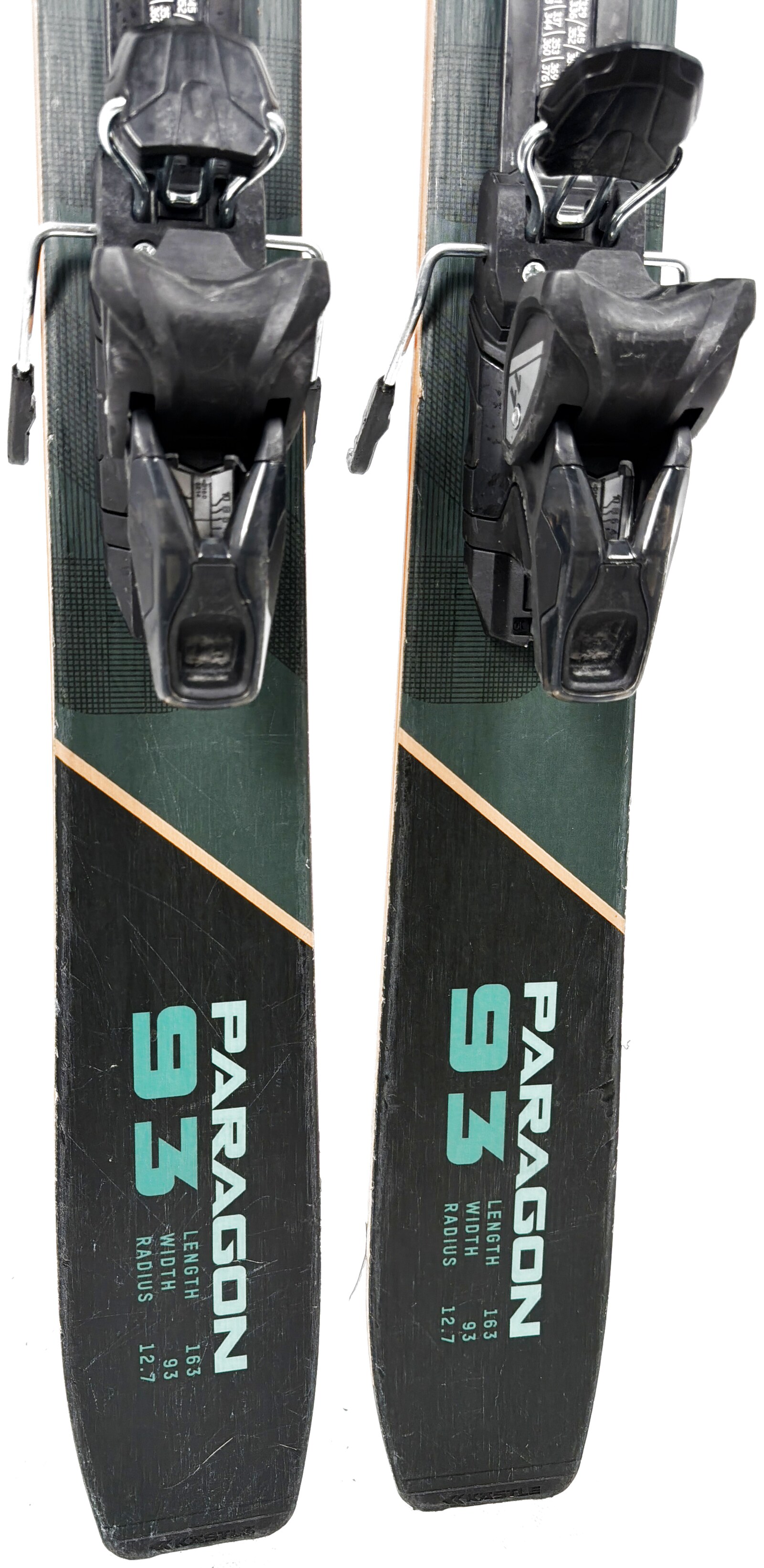 2026 Kastle Paragon 93 Skis Tail
