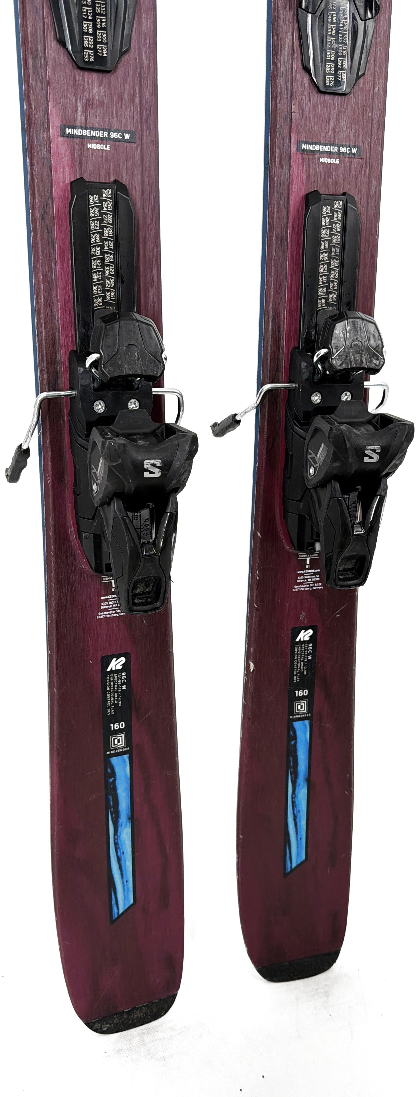 2026 K2 Mindbender 96C W Skis Tail