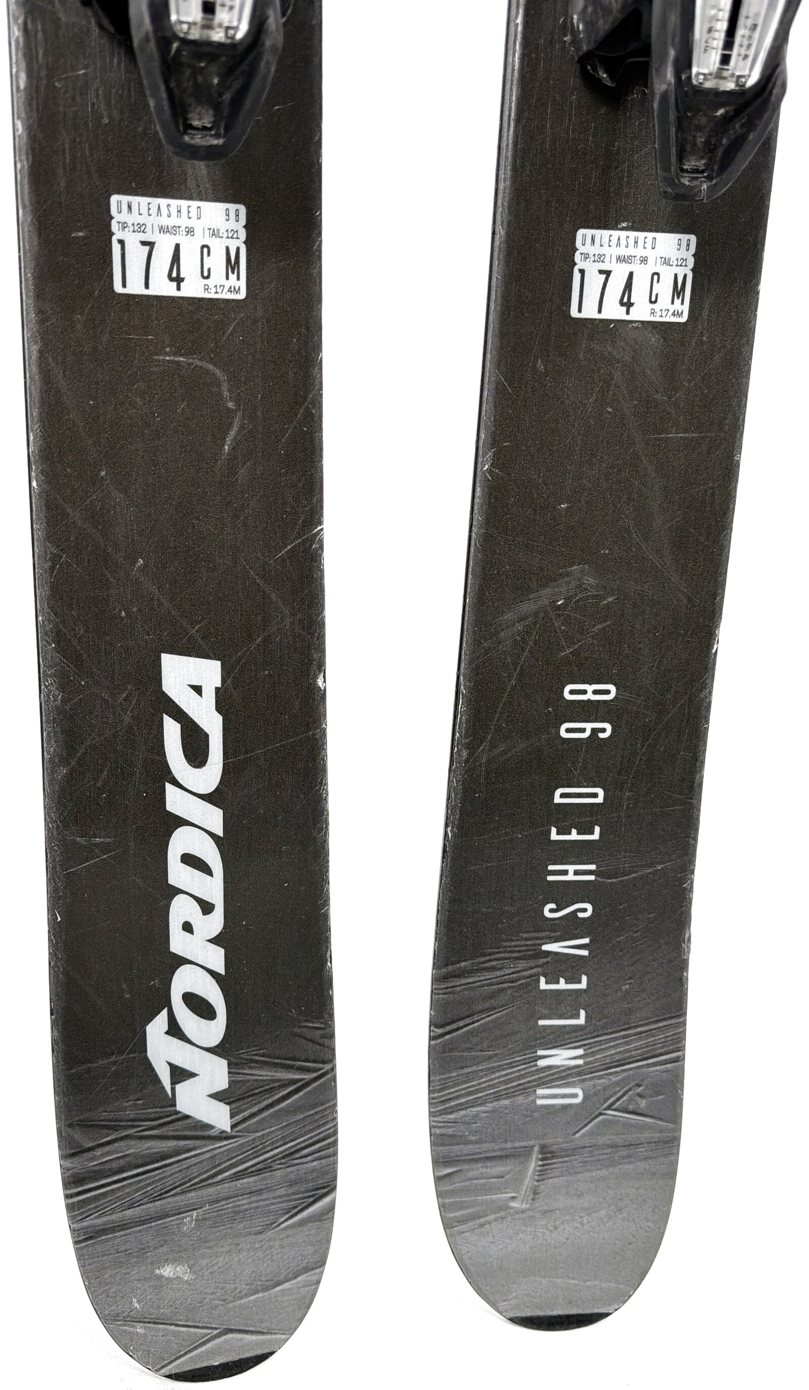 2024 Nordica Unleashed 98 Skis Tail