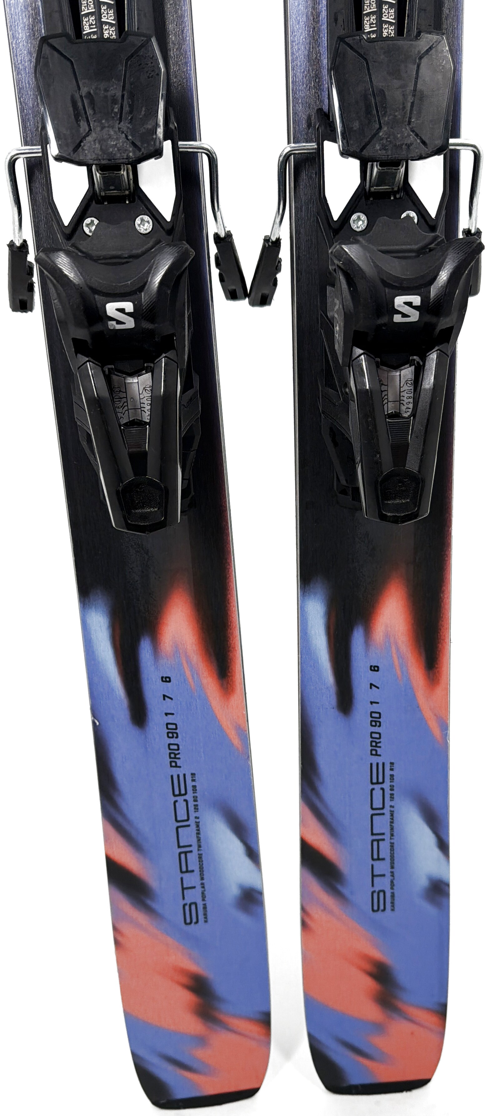 2025 Salomon Stance Pro 90 Skis Tail