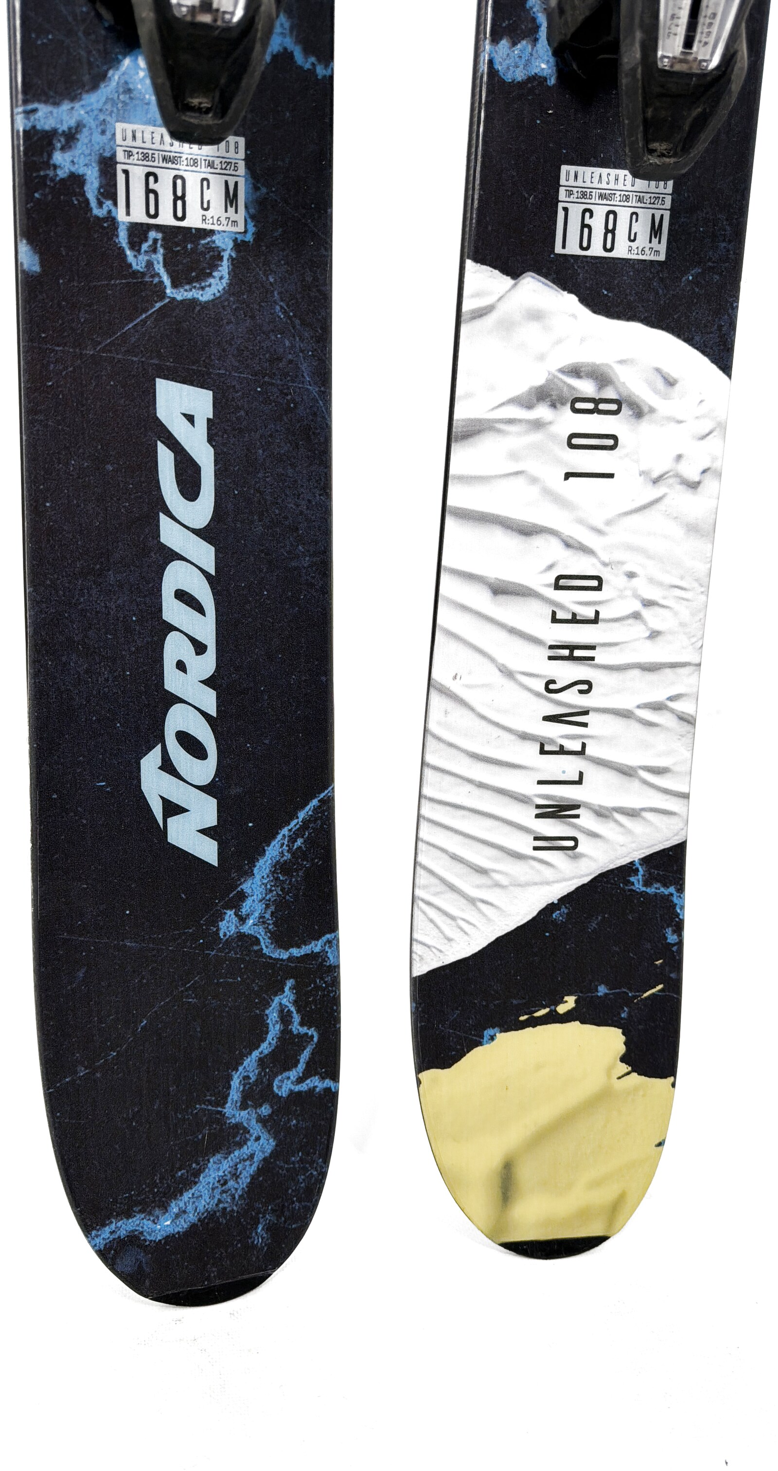 2025 Nordica Unleashed 108 Skis Tail