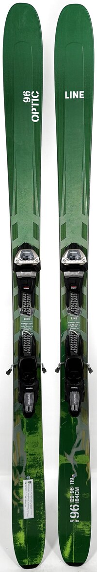 2027 Line Optic 96 Skis Topsheets