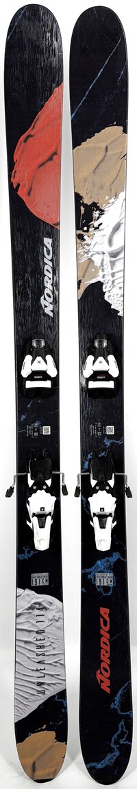 2025 Nordica Unleashed 114 Skis Topsheets
