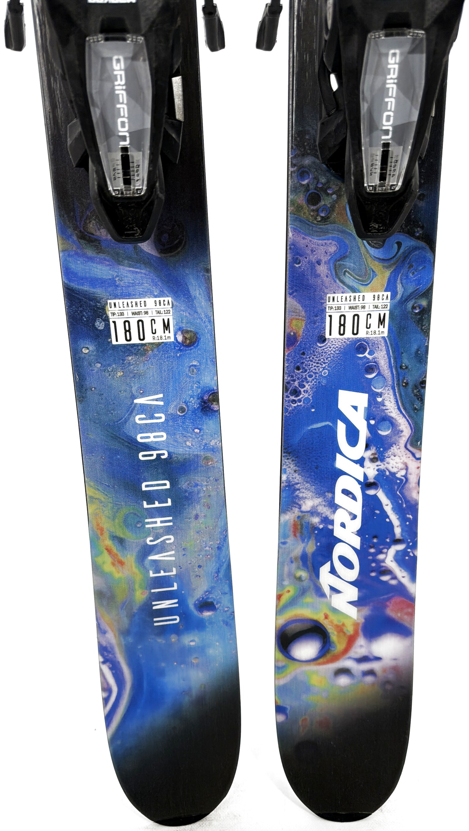 2026 Nordica Unleashed 98 CA Skis Tail