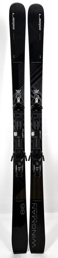 2025 Elan Wingman 86 Black Edition Skis Topsheets