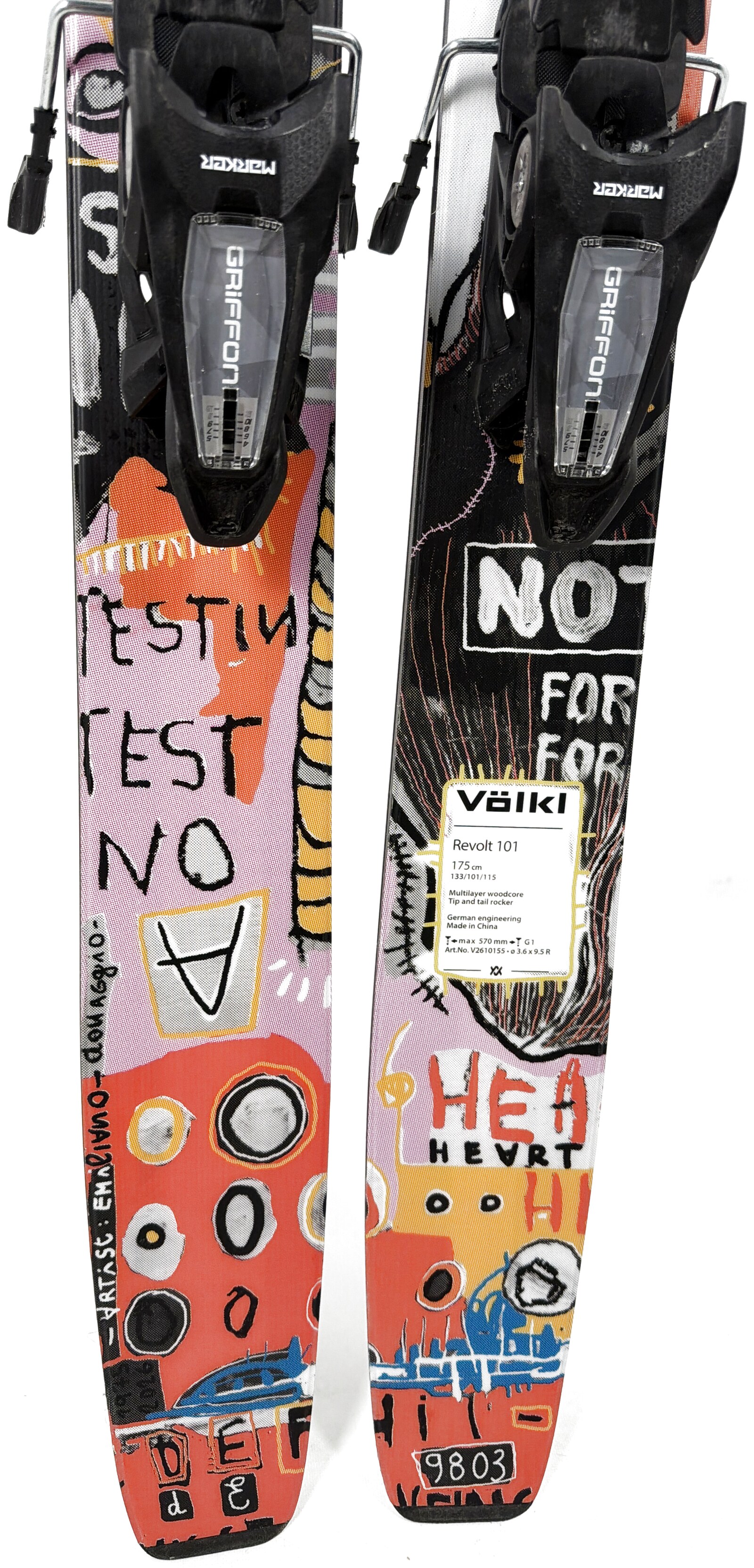 2027 Volkl Revolt 101 Skis Tail