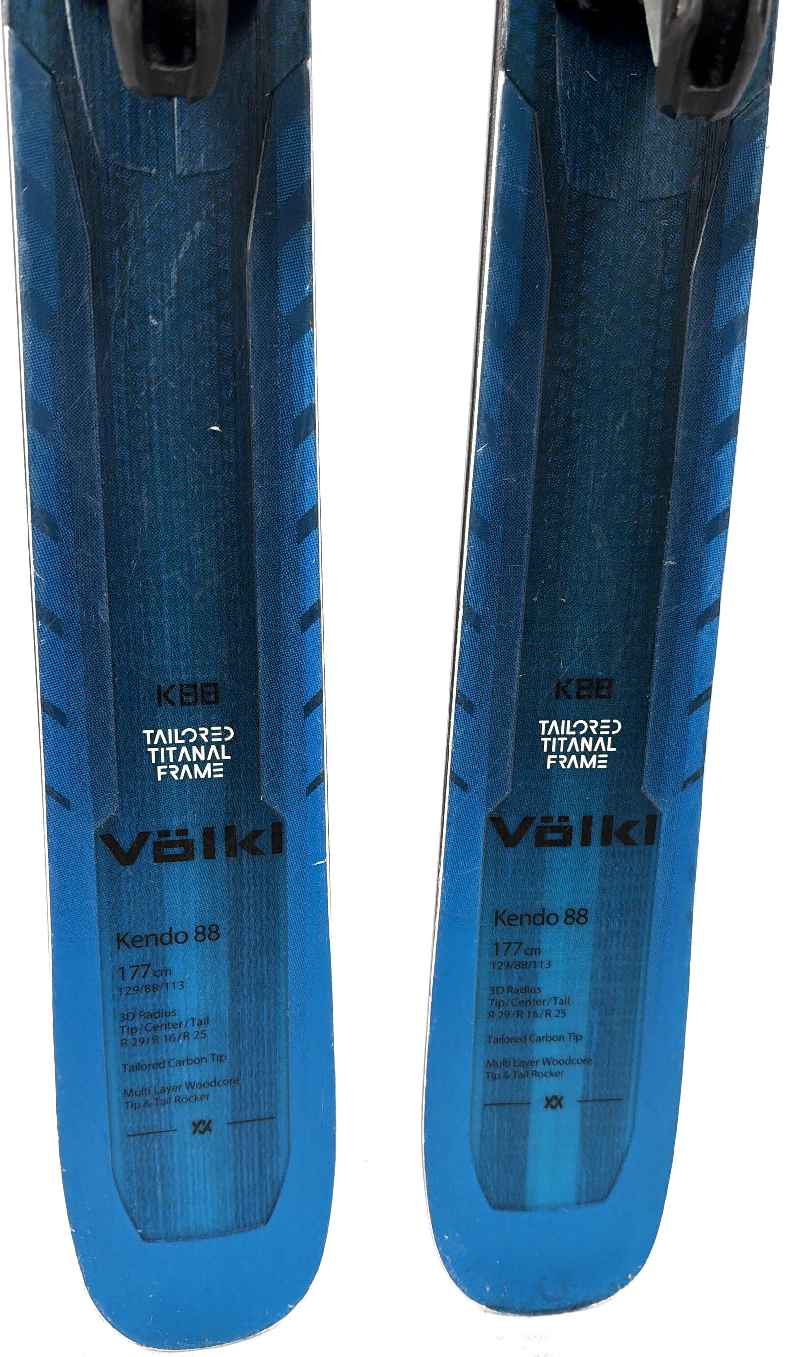 2024 Volkl Kendo 88 Skis Tail
