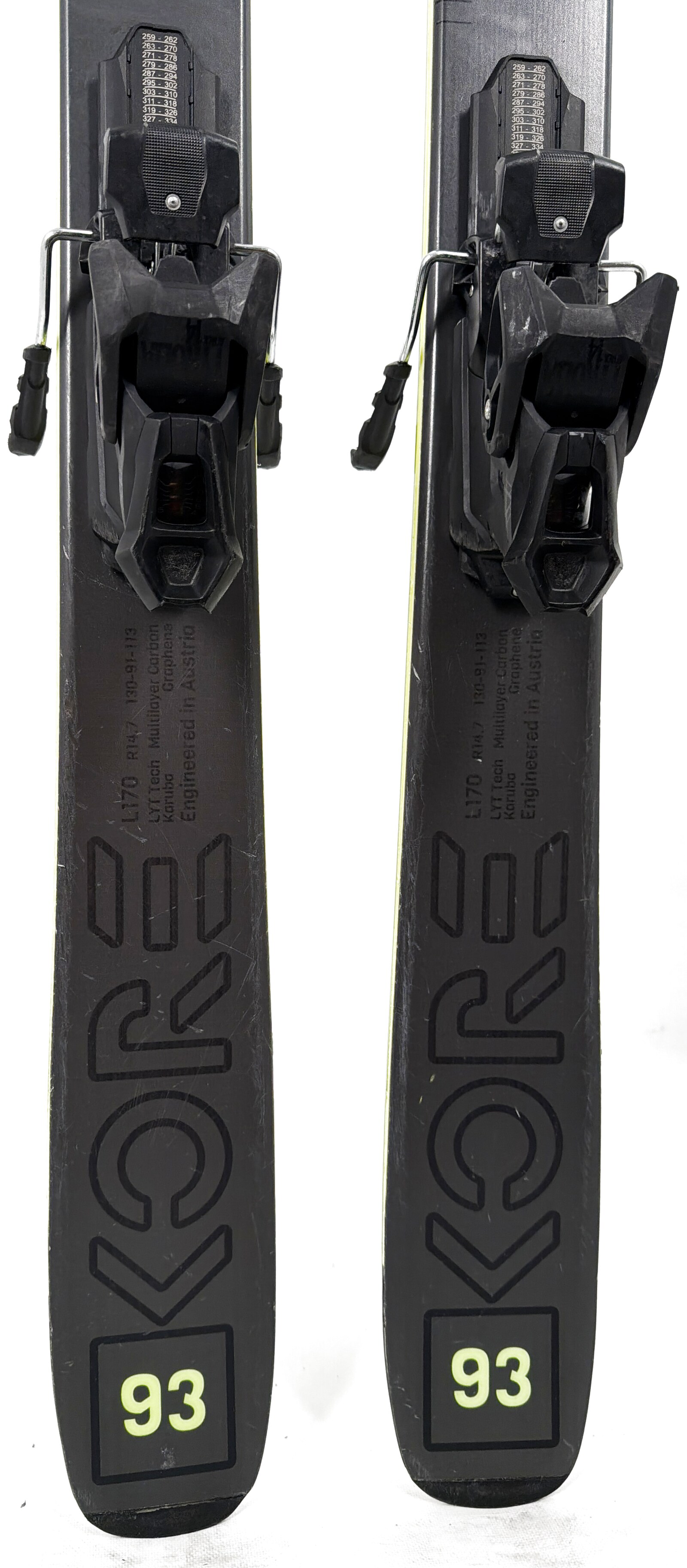 2024 Head Kore 93 Skis Tail