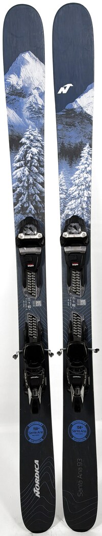 2023 Nordica Santa Ana 93 Skis Topsheets
