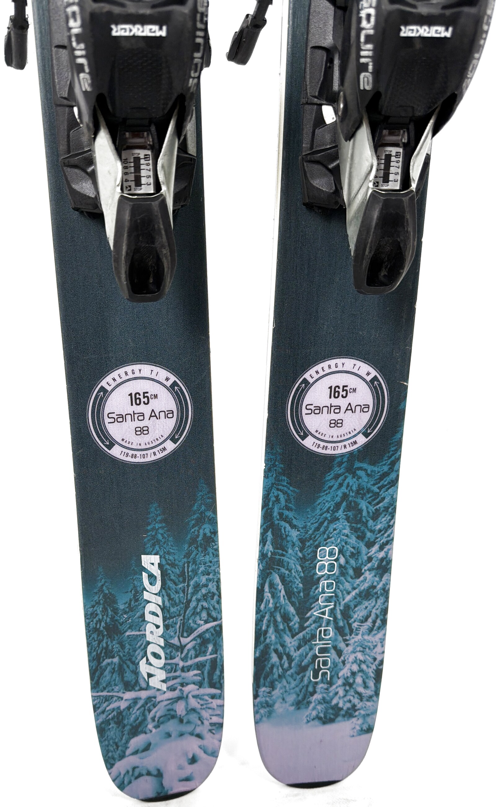 2024 Nordica Santa Ana 88 Skis Tail