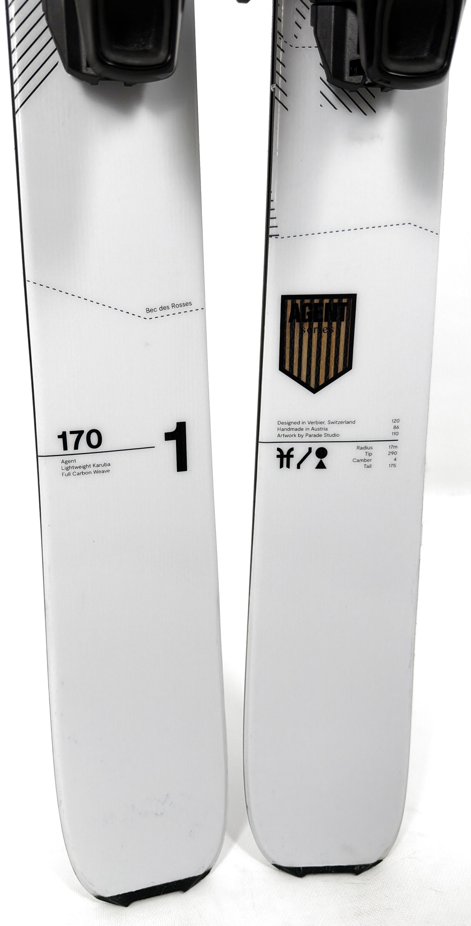 2025 Faction Agent 1 Skis Tail