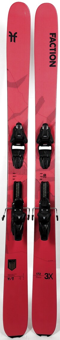 2025 Faction Agent 3X Skis Topsheets