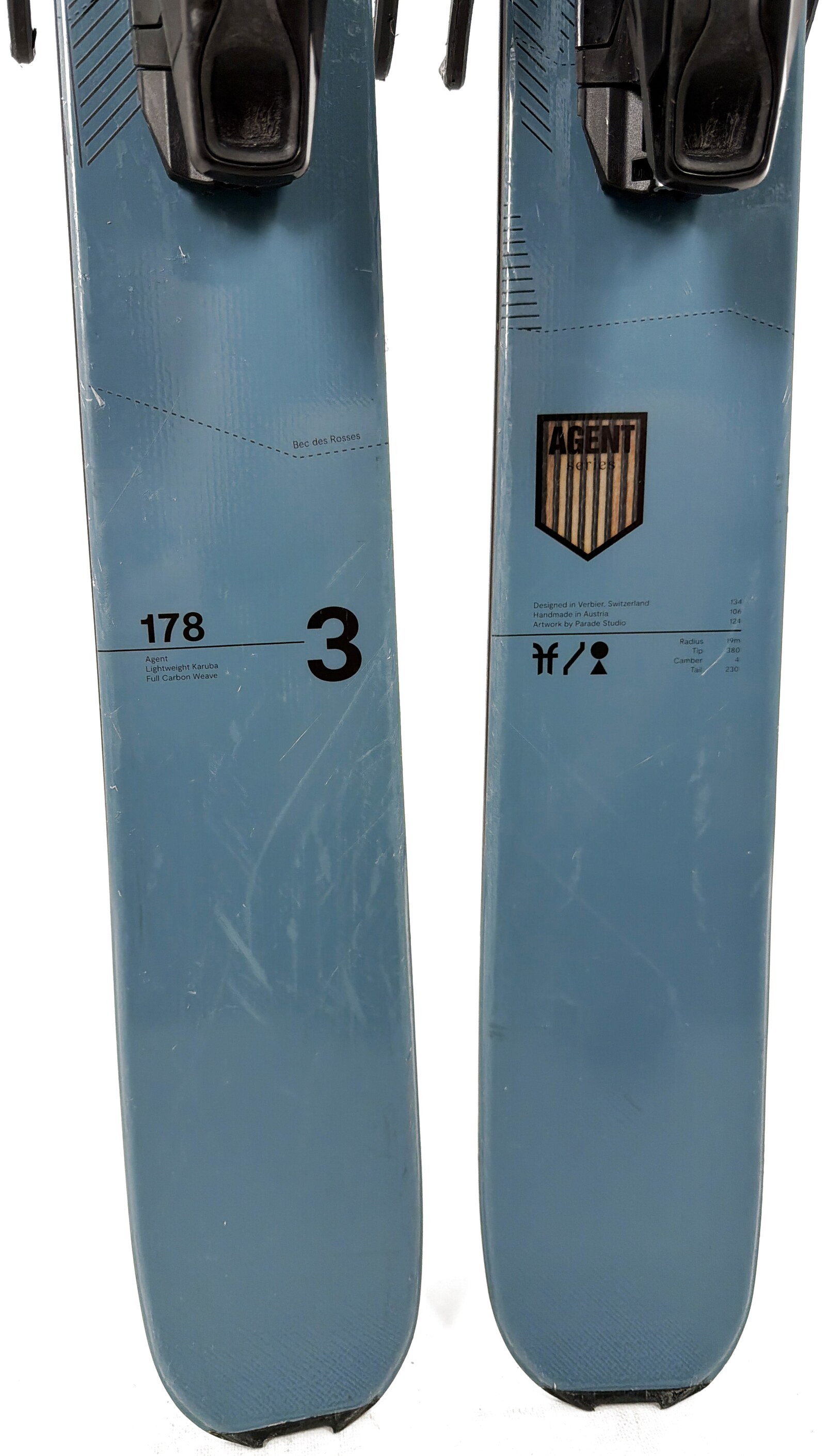 2025 Faction Agent 3 Skis Tail