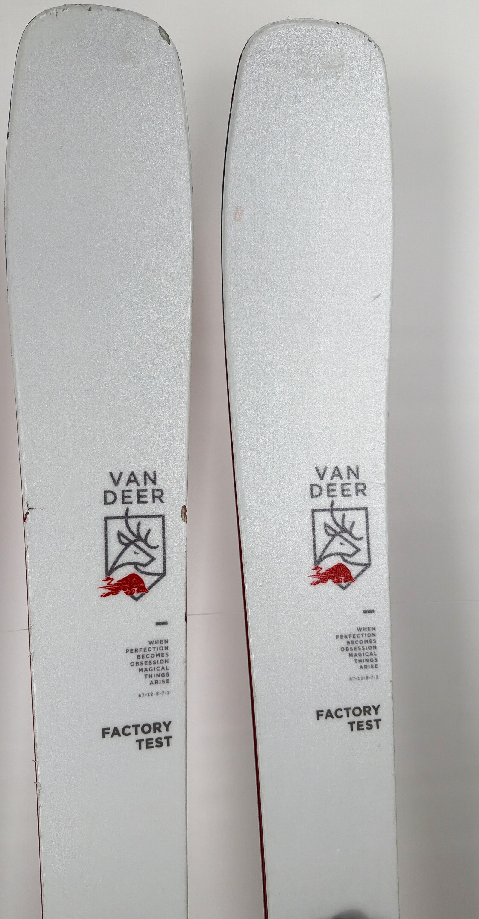 2027 Van Deer Freeride 98 Skis Tip