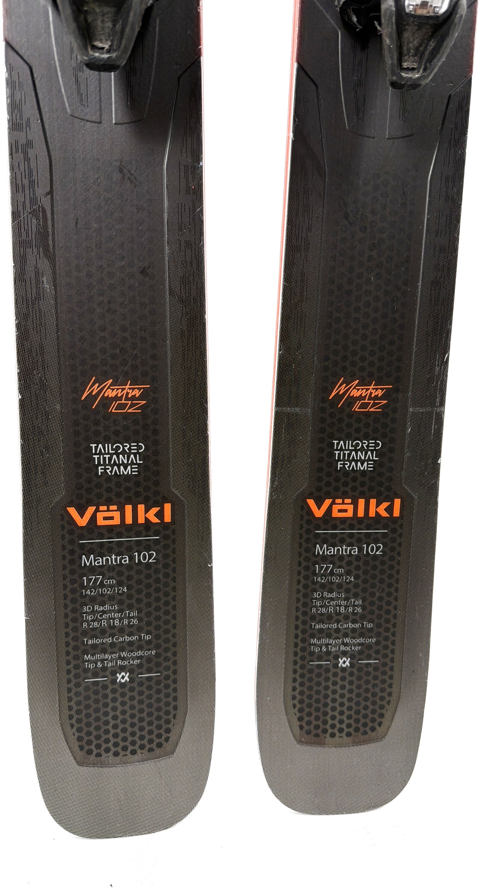 2025 Volkl Mantra 102 Skis Tail