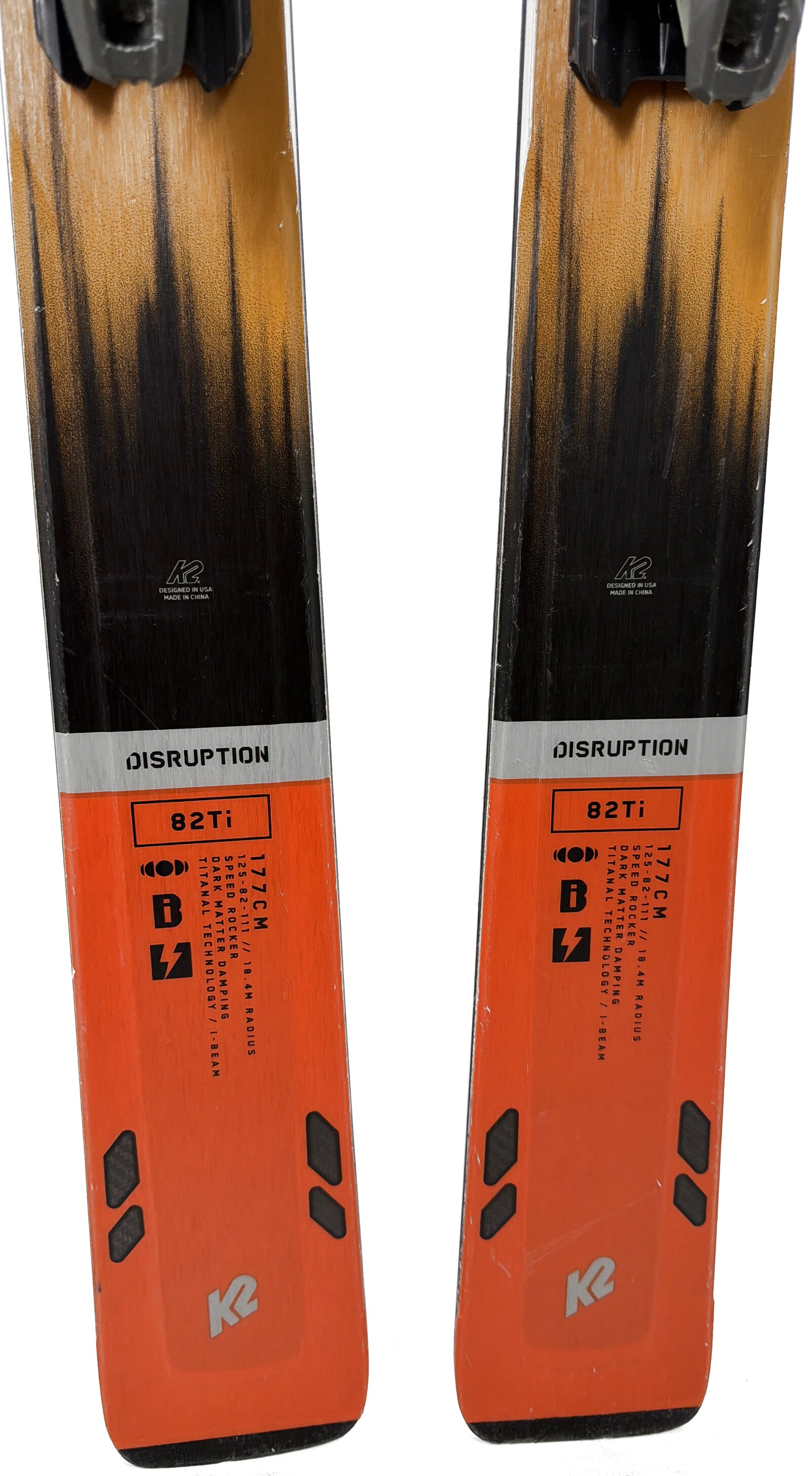 2024 K2 Disruption 82Ti Skis Tail