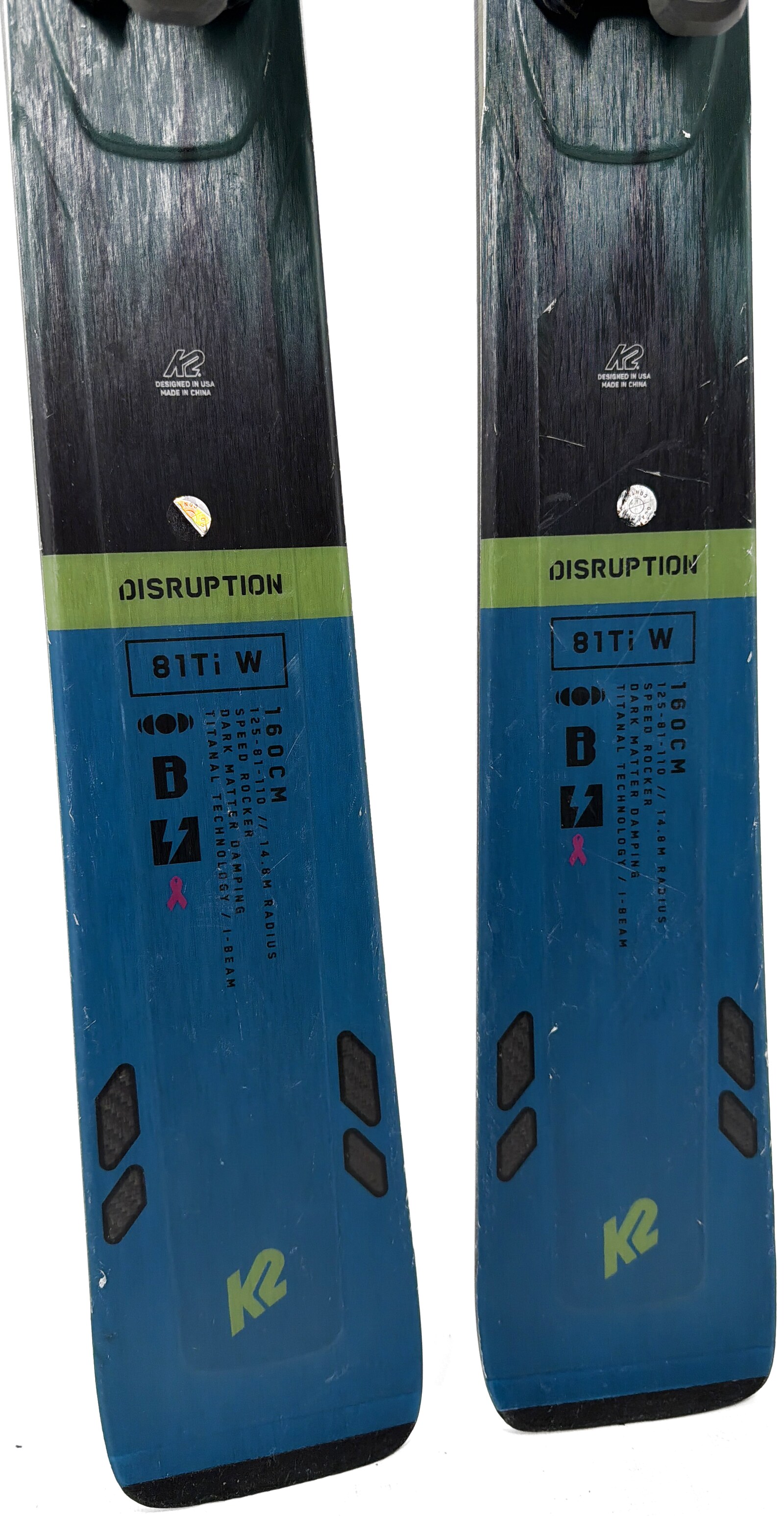 2024 K2 Disruption 81TI W Skis Tail
