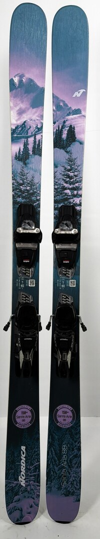 2024 Nordica Santa Ana 88 Skis Topsheets