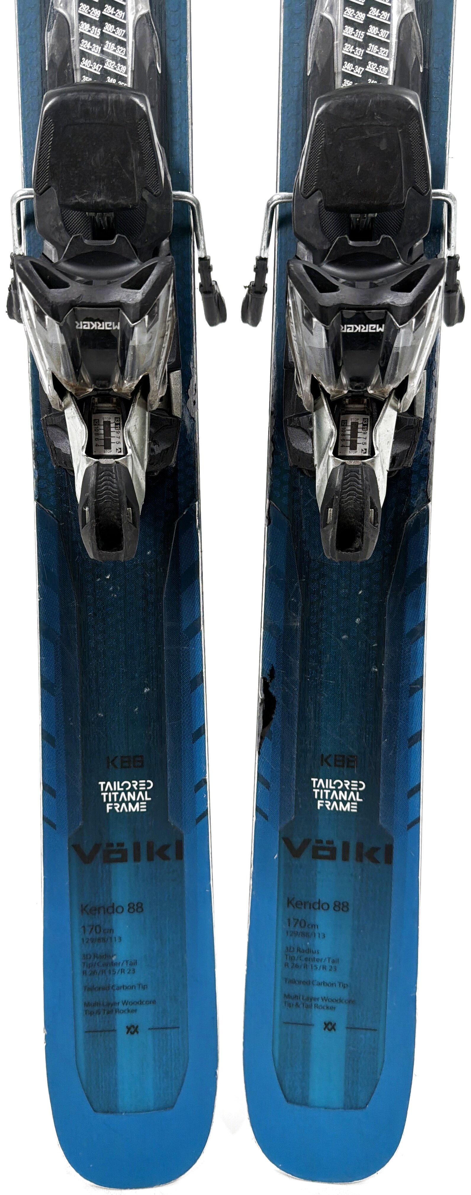 2024 Volkl Kendo 88 Skis Tail