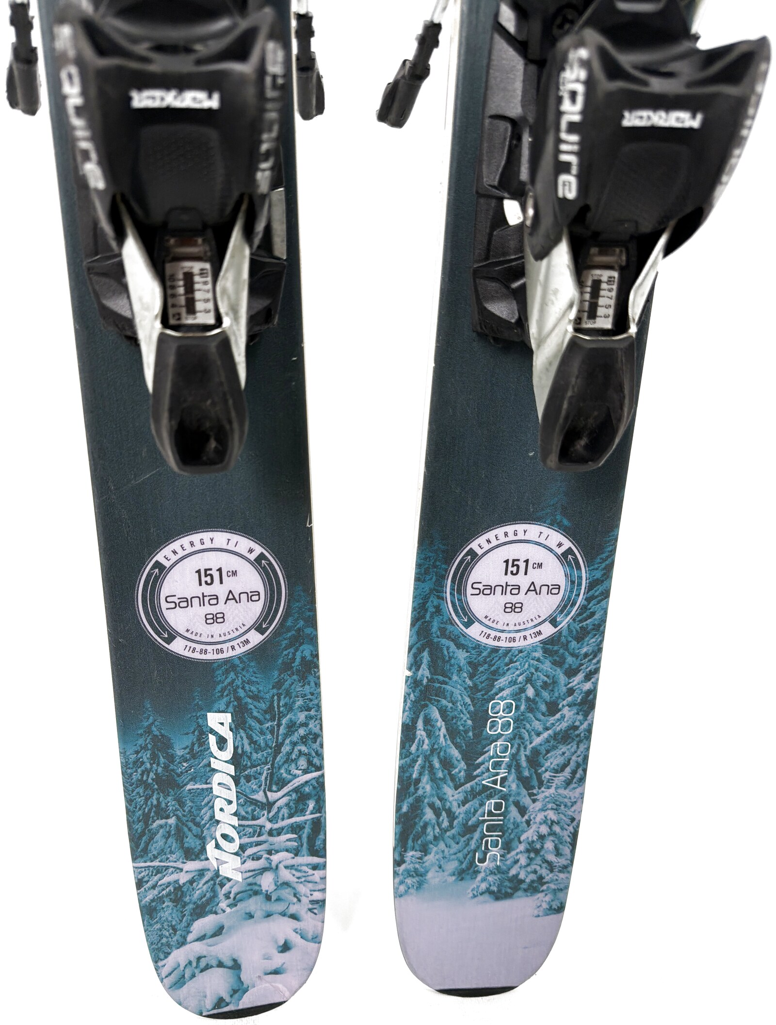 2024 Nordica Santa Ana 88 Skis Tail