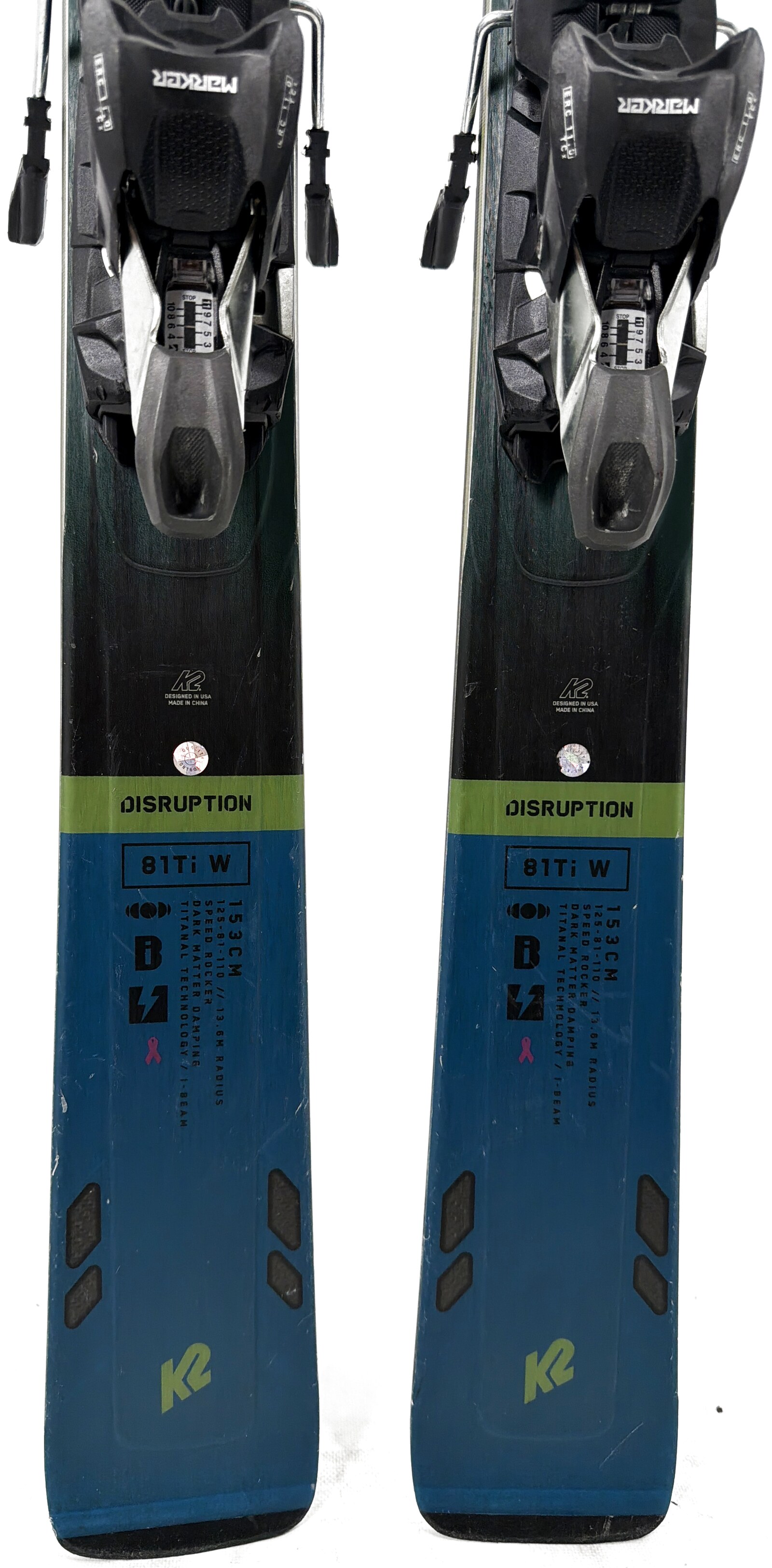 2024 K2 Disruption 81TI W Skis Tail