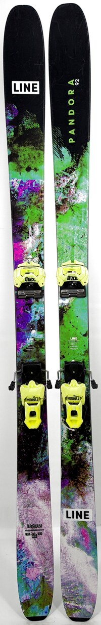2025 Line Pandora 92 Skis Topsheets