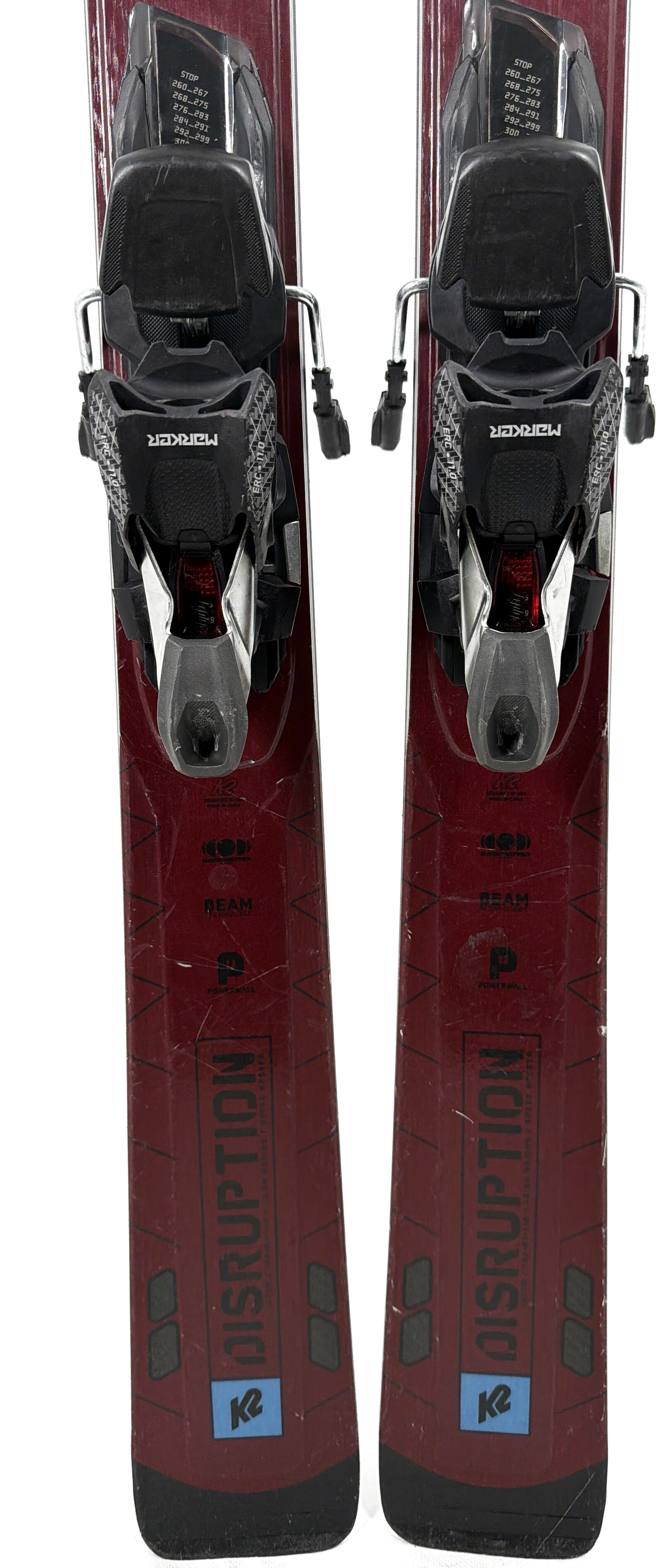 2022 K2 Disruption 81TI Alliance Skis Tail