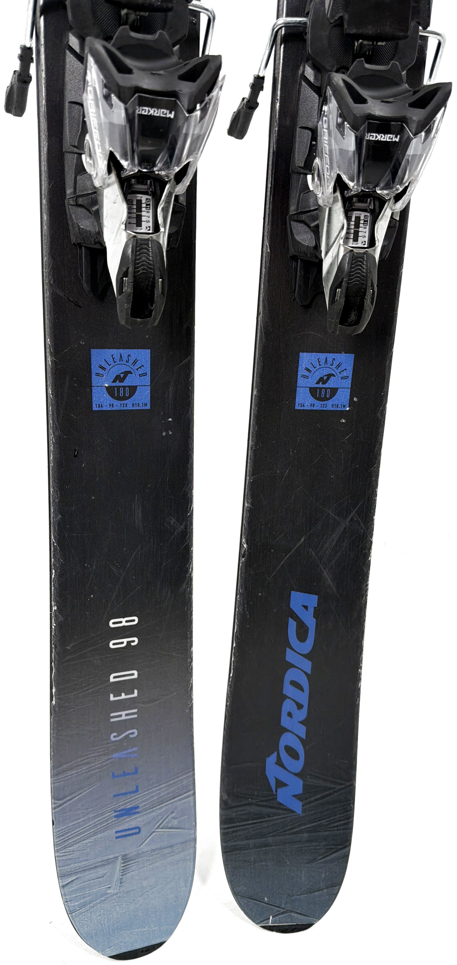 2023 Nordica Unleashed 98 Skis Tail