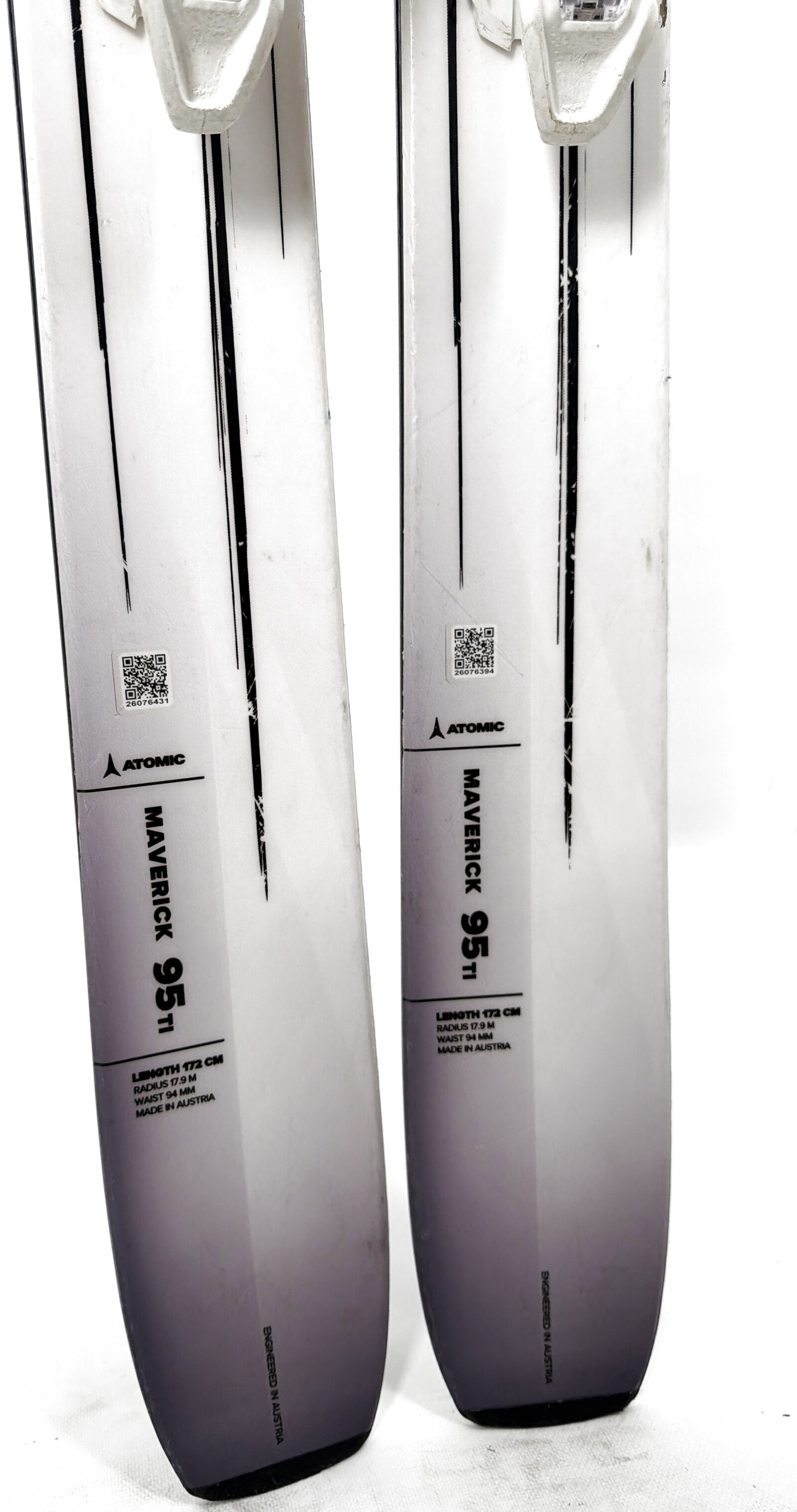2024 Atomic Maverick 95 Ti Skis Tail