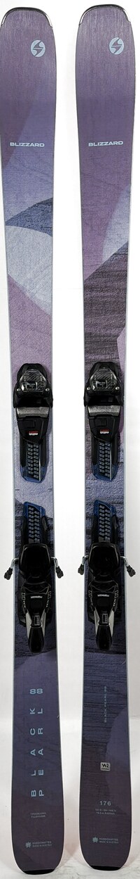 2026 Blizzard Black Pearl 88 Skis Topsheets