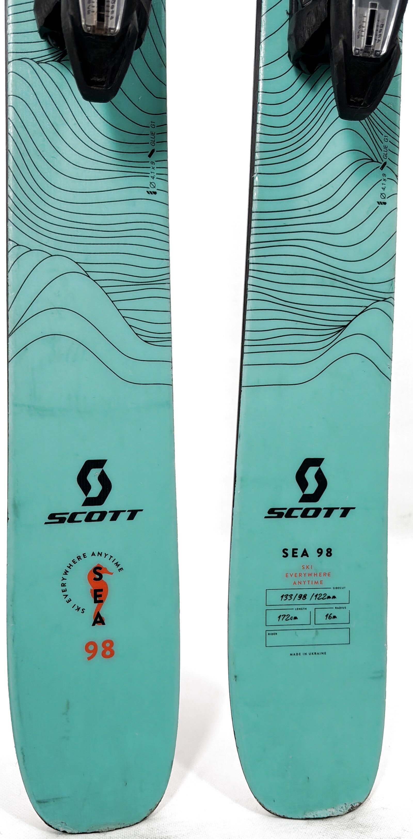 2025 Scott SEA 98 Skis Tail