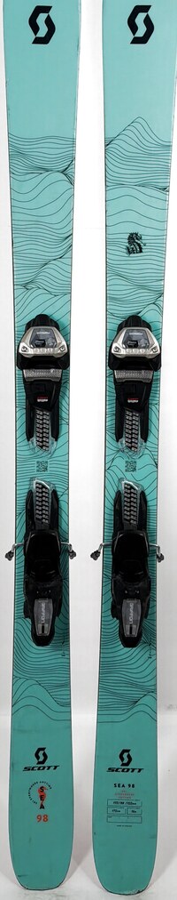 2025 Scott SEA 98 Skis Topsheets