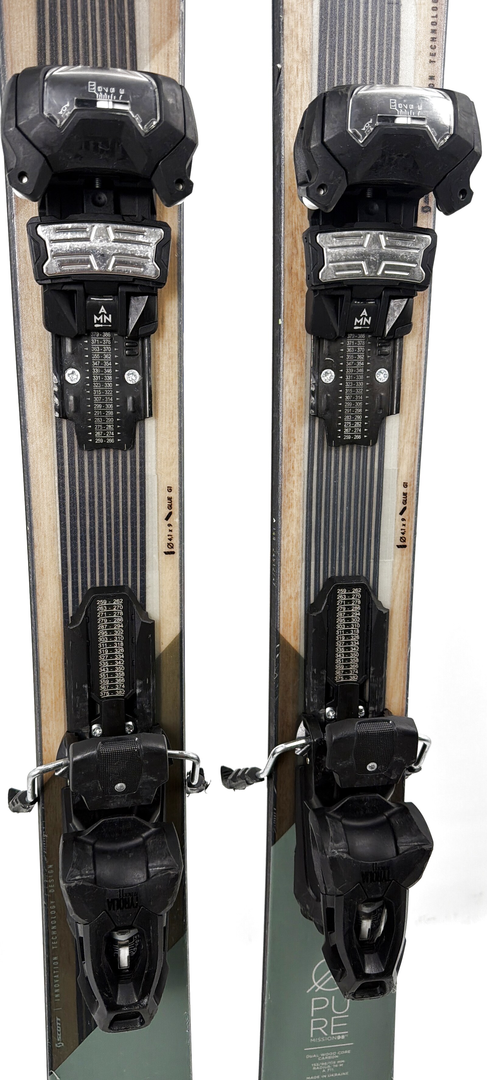 2025 Scott Pure Mission 98Ti Skis Mid