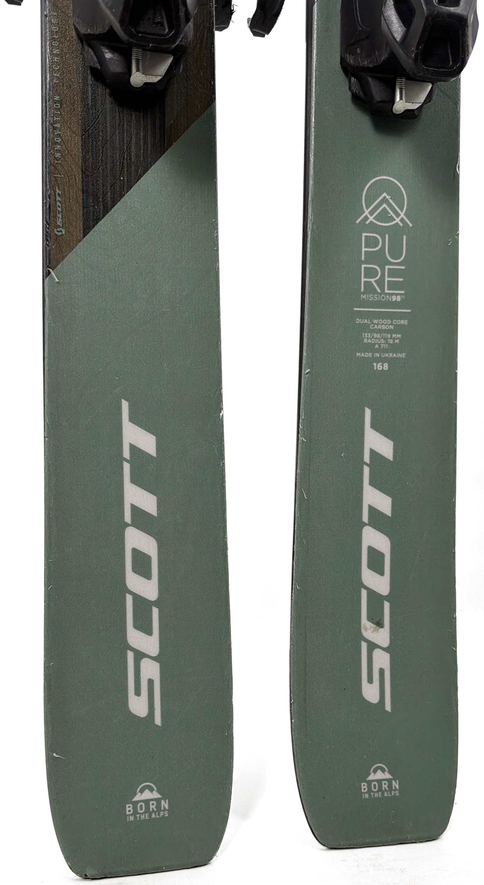 2025 Scott Pure Mission 98Ti Skis Tail