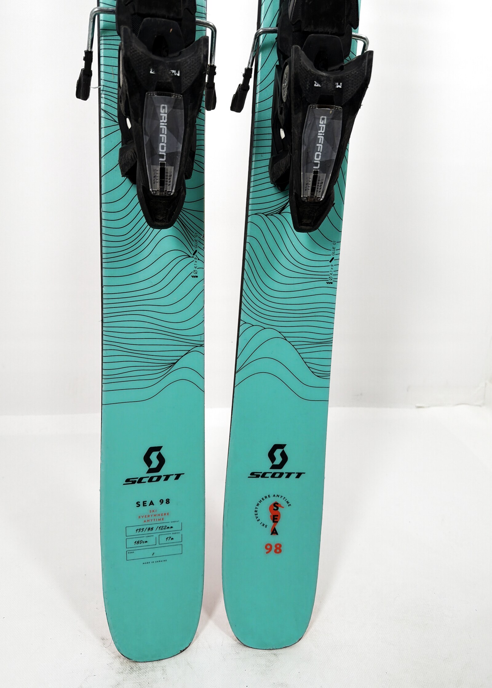 2025 Scott SEA 98 Skis Tail