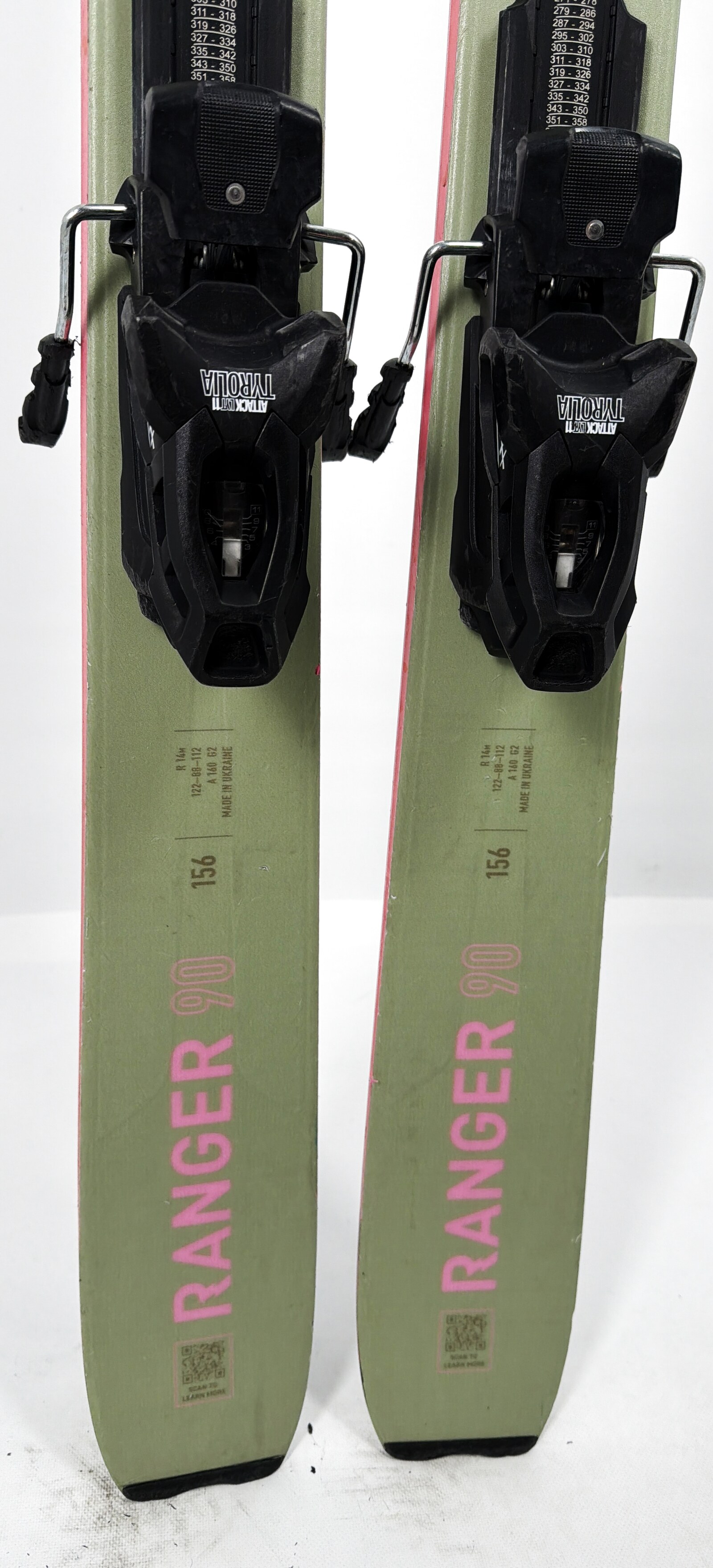 2026 Fischer Ranger 90 Skis Tail