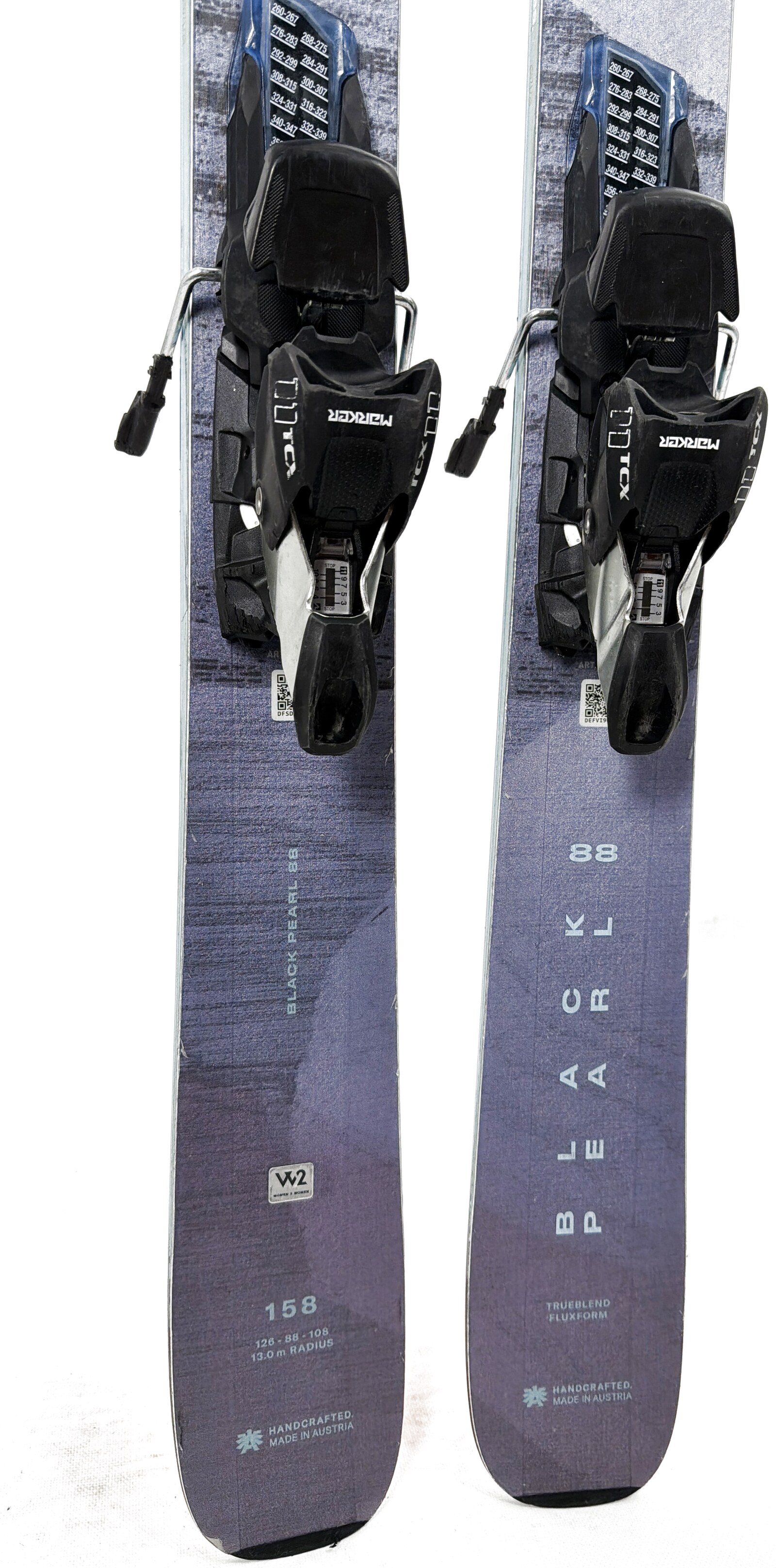2026 Blizzard Black Pearl 88 Skis Tail