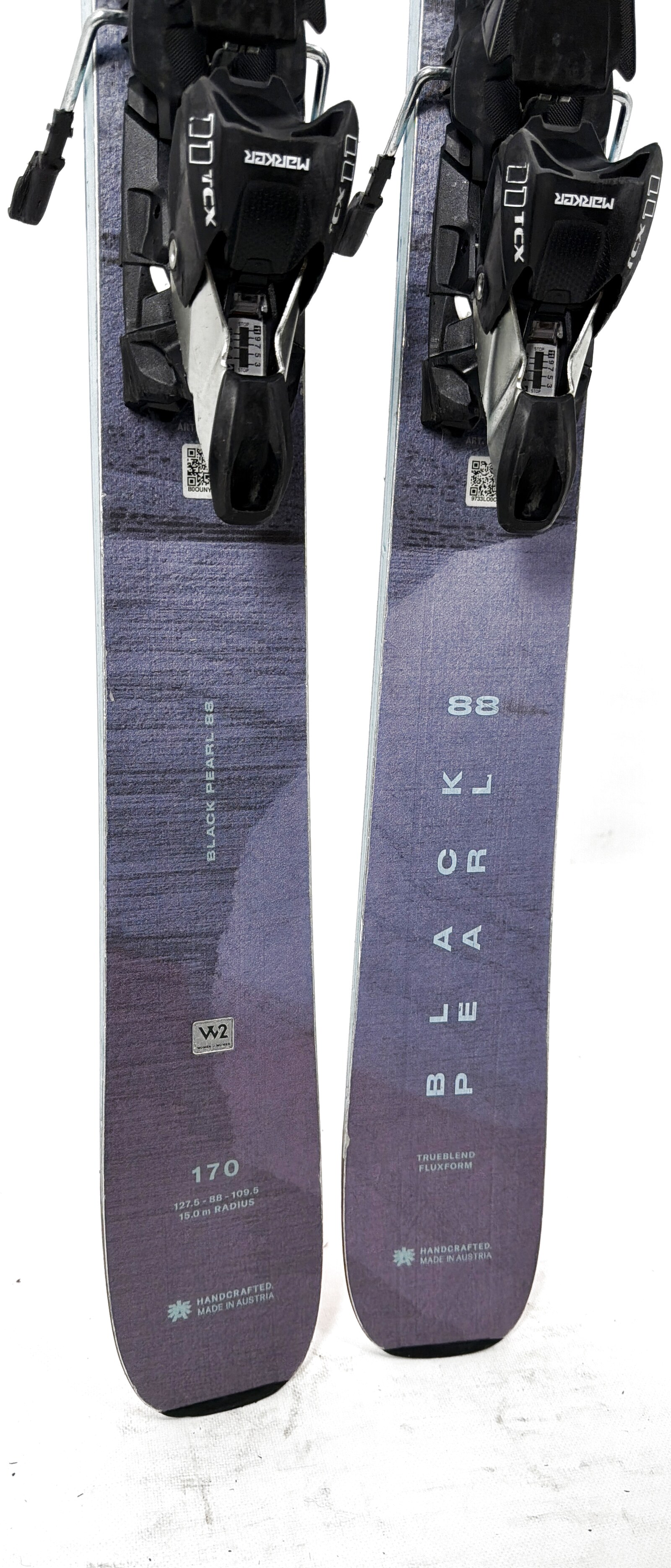 2026 Blizzard Black Pearl 88 Skis Tail