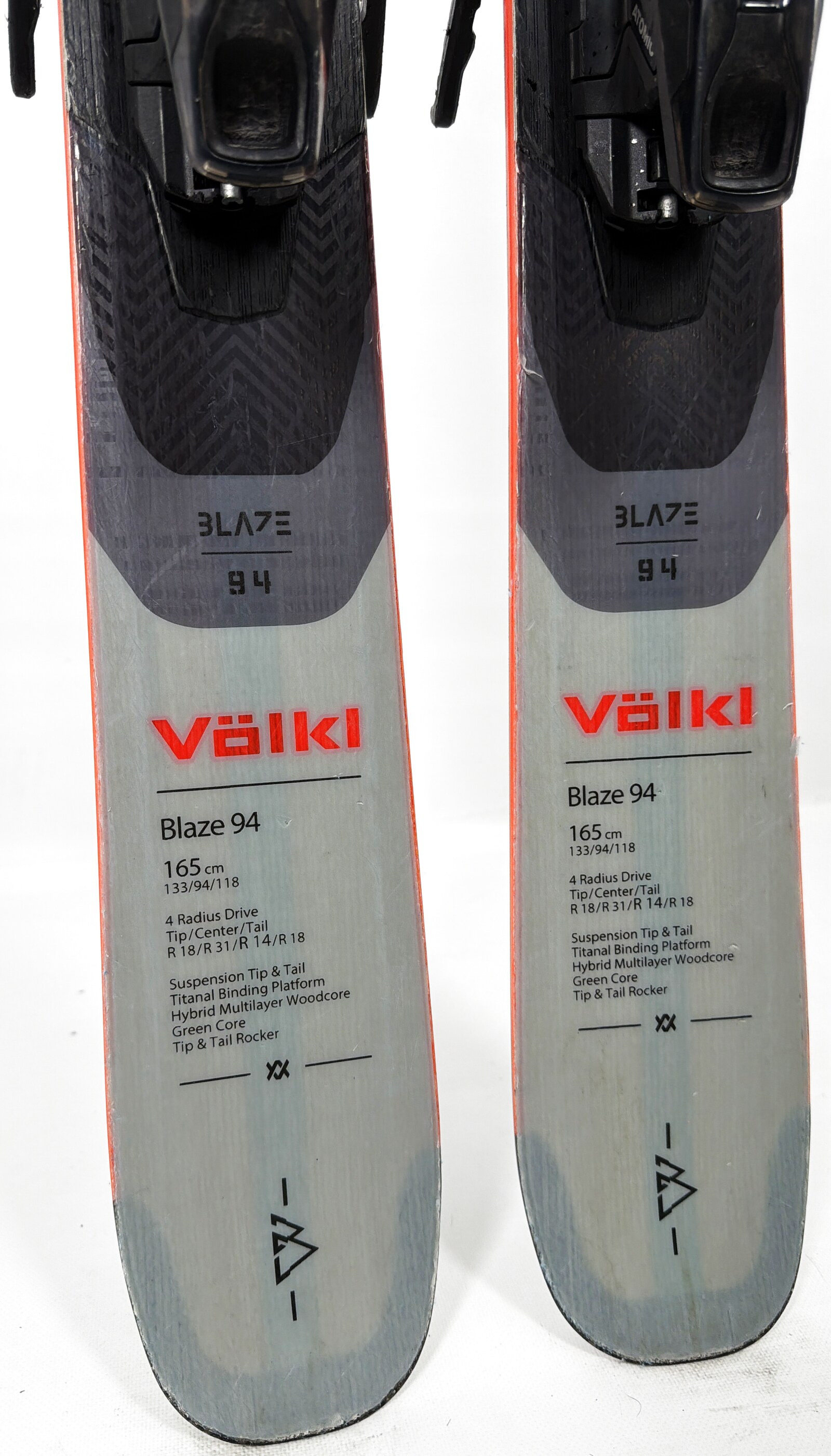 2025 Volkl Blaze 94 Skis Tail