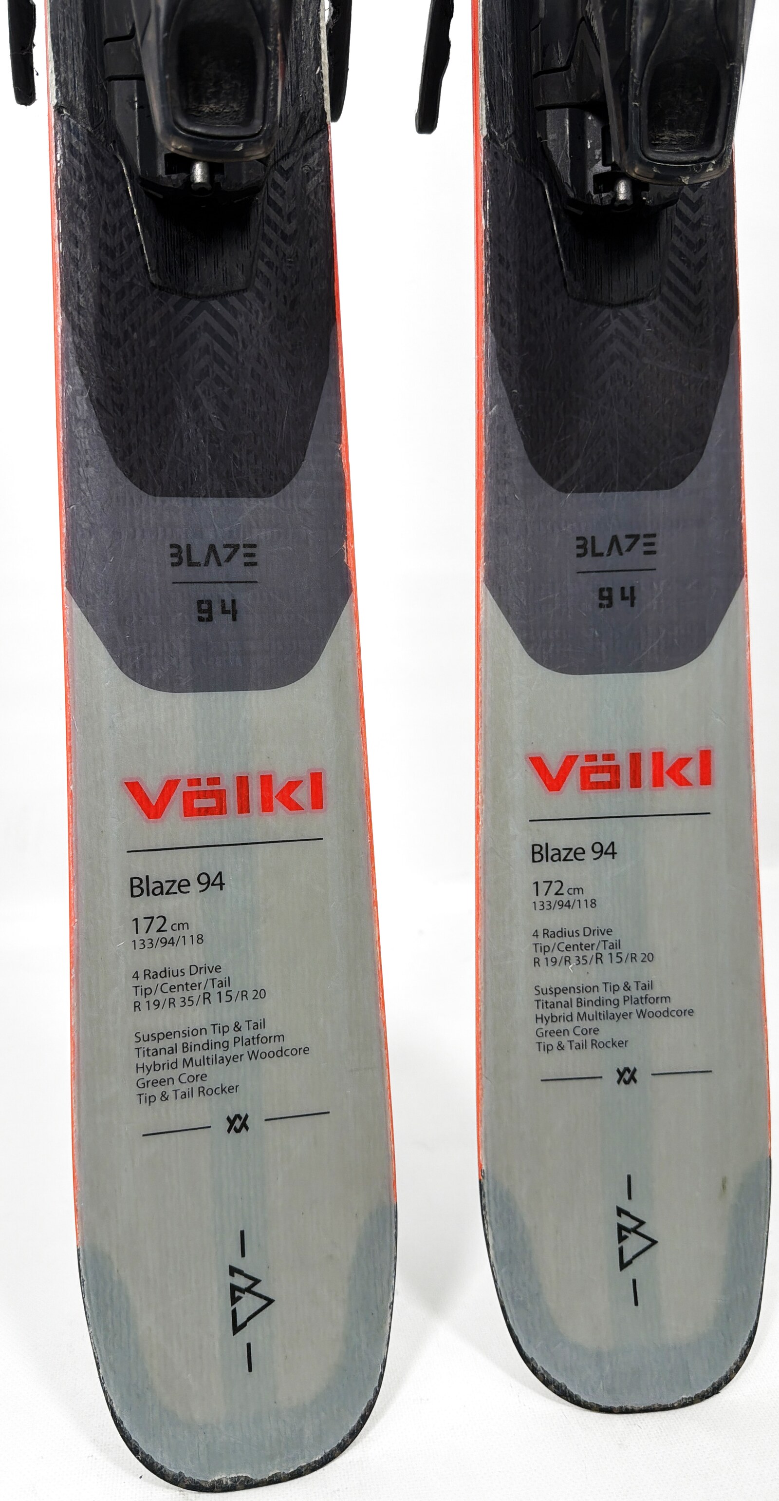2025 Volkl Blaze 94 Skis Tail