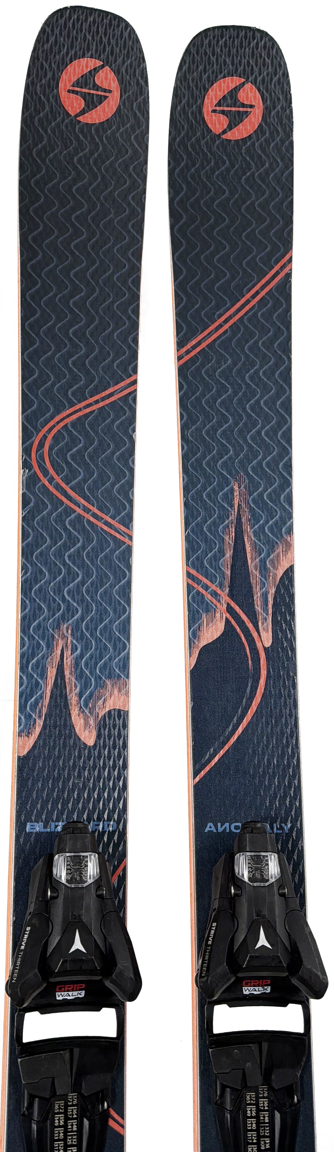 2025 Blizzard Anomaly 88 Skis Tip