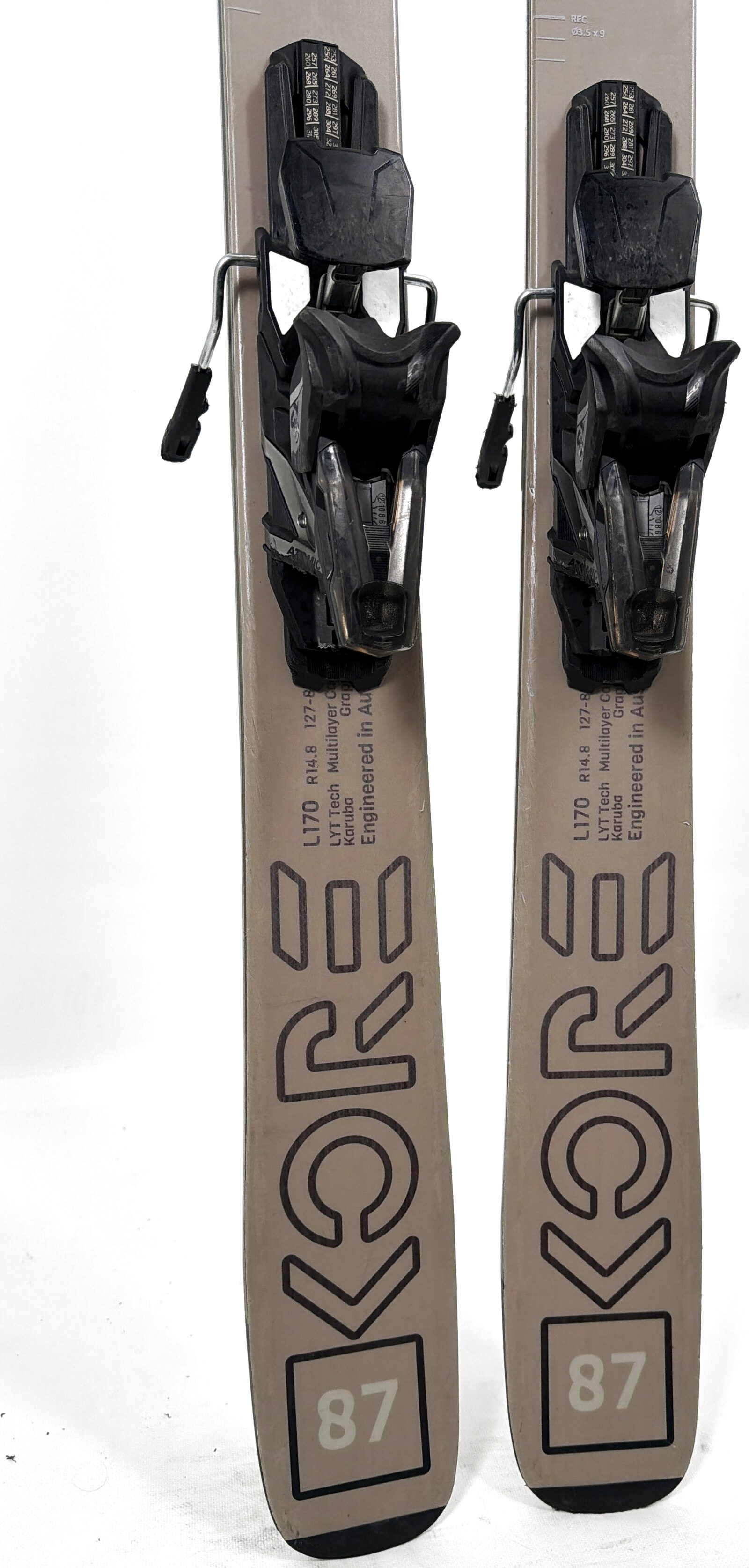 2025 Head Kore 87 Skis Tail